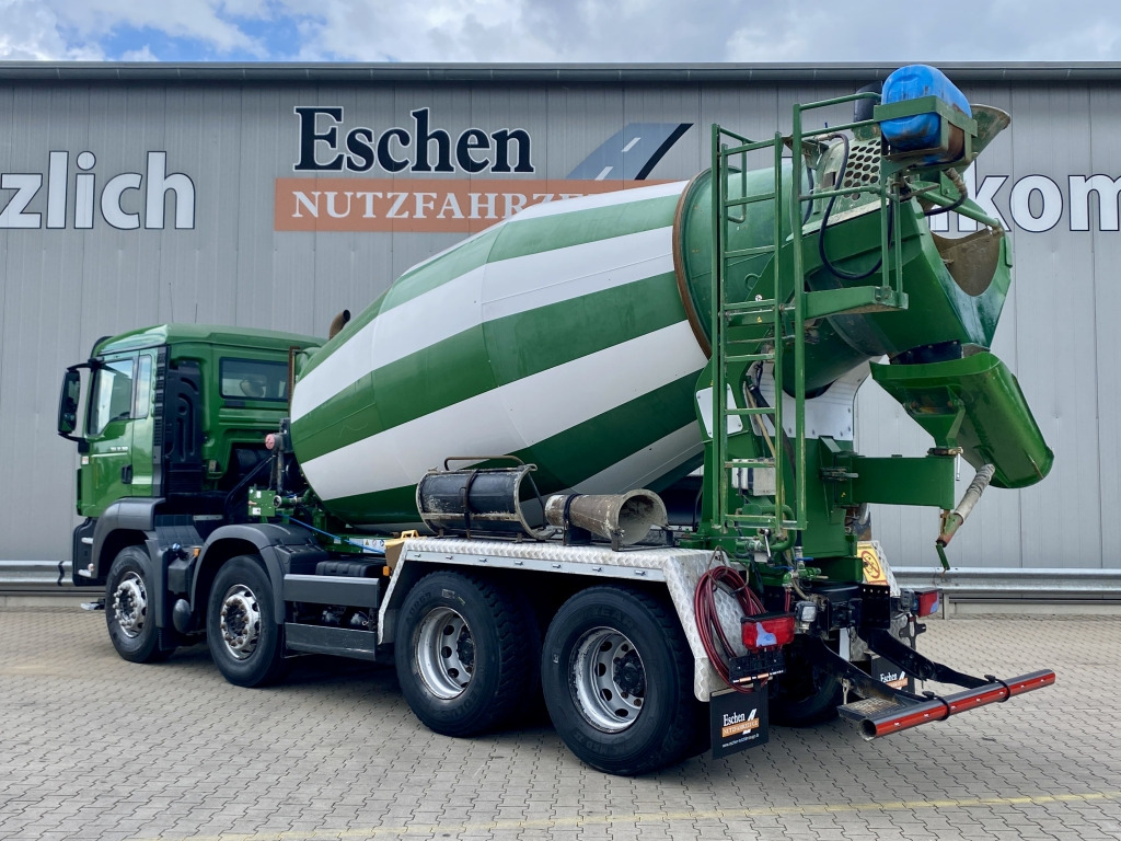 MAN TGS 32.360 8x4 BB / 9 m³ Stetter-Aufbau - شاحنة خلاطة خرسانة: صورة 3 MAN TGS 32.360 8x4 BB / 9 m³ Stetter-Aufbau - شاحنة خلاطة خرسانة: صورة 3