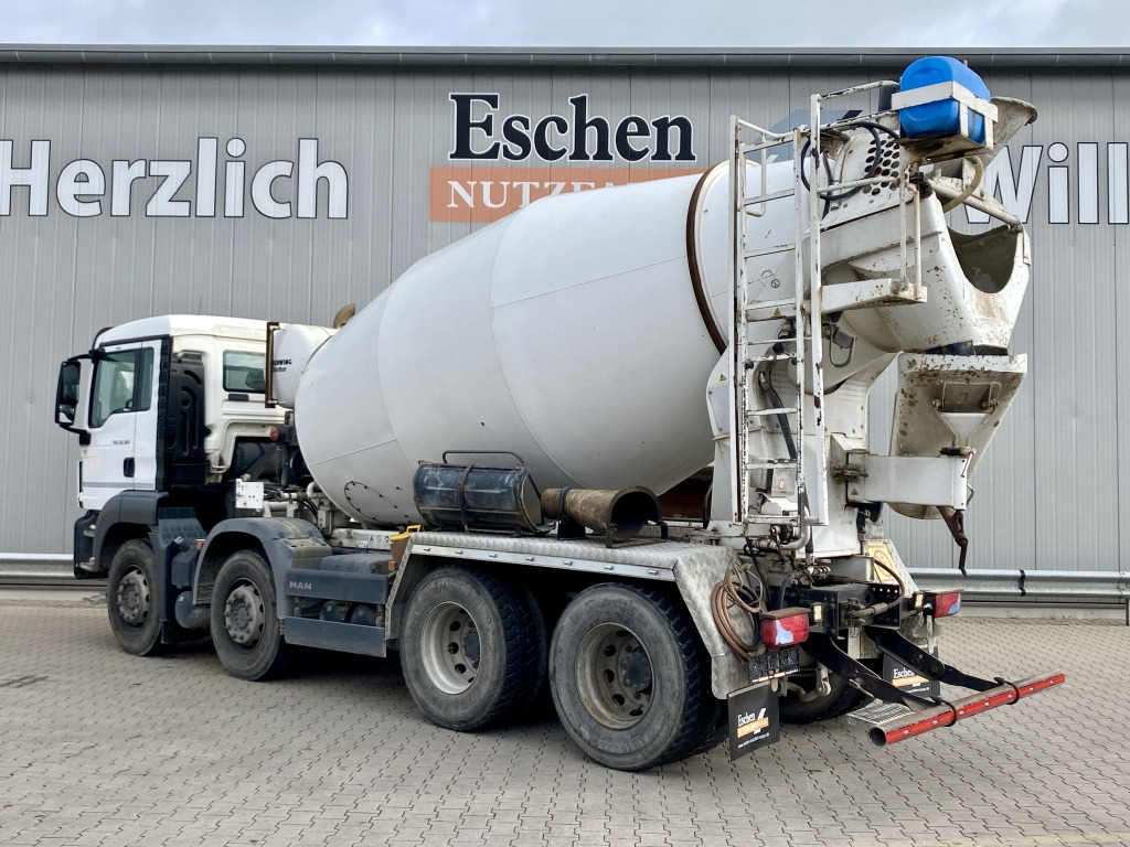 MAN TGS 32.360 8x4 BB / 9 m³ Stetter-Aufbau - شاحنة خلاطة خرسانة: صورة 3 MAN TGS 32.360 8x4 BB / 9 m³ Stetter-Aufbau - شاحنة خلاطة خرسانة: صورة 3