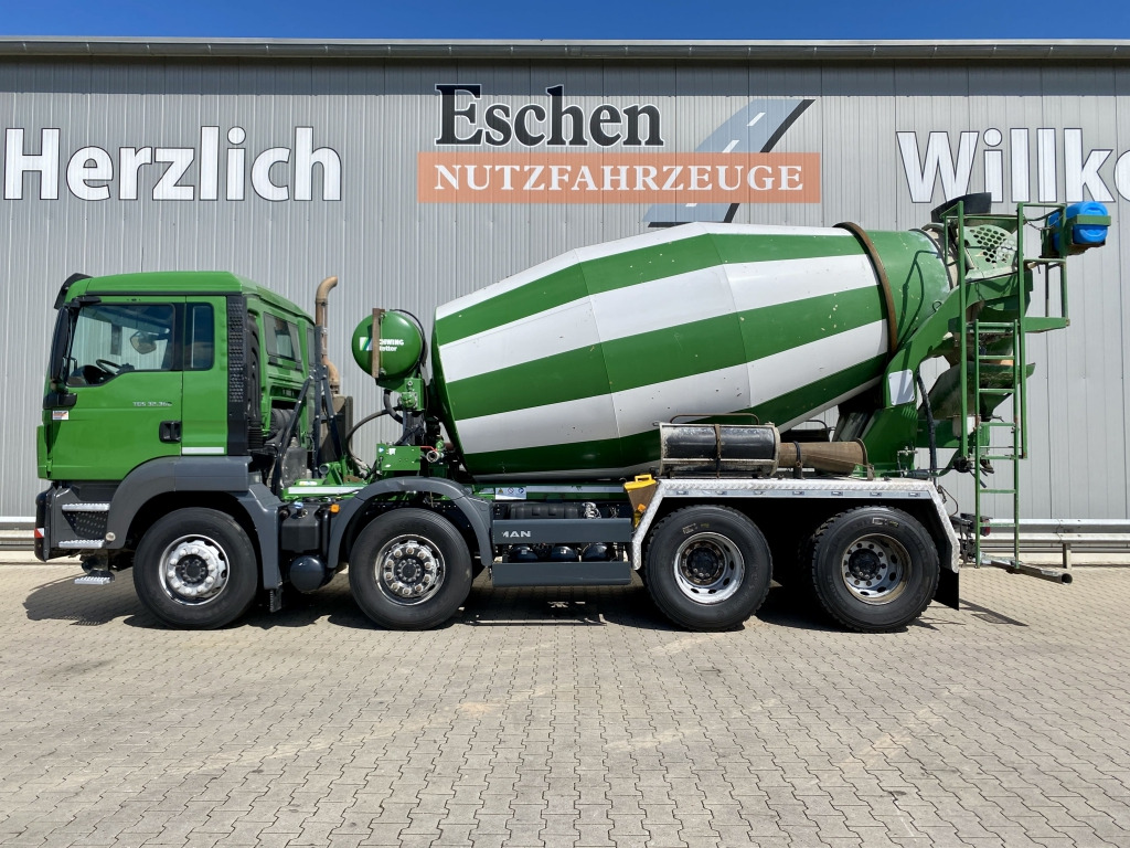 MAN TGS 32.360 8x4 BB / 9 m³ Stetter-Aufbau - شاحنة خلاطة خرسانة: صورة 2 MAN TGS 32.360 8x4 BB / 9 m³ Stetter-Aufbau - شاحنة خلاطة خرسانة: صورة 2
