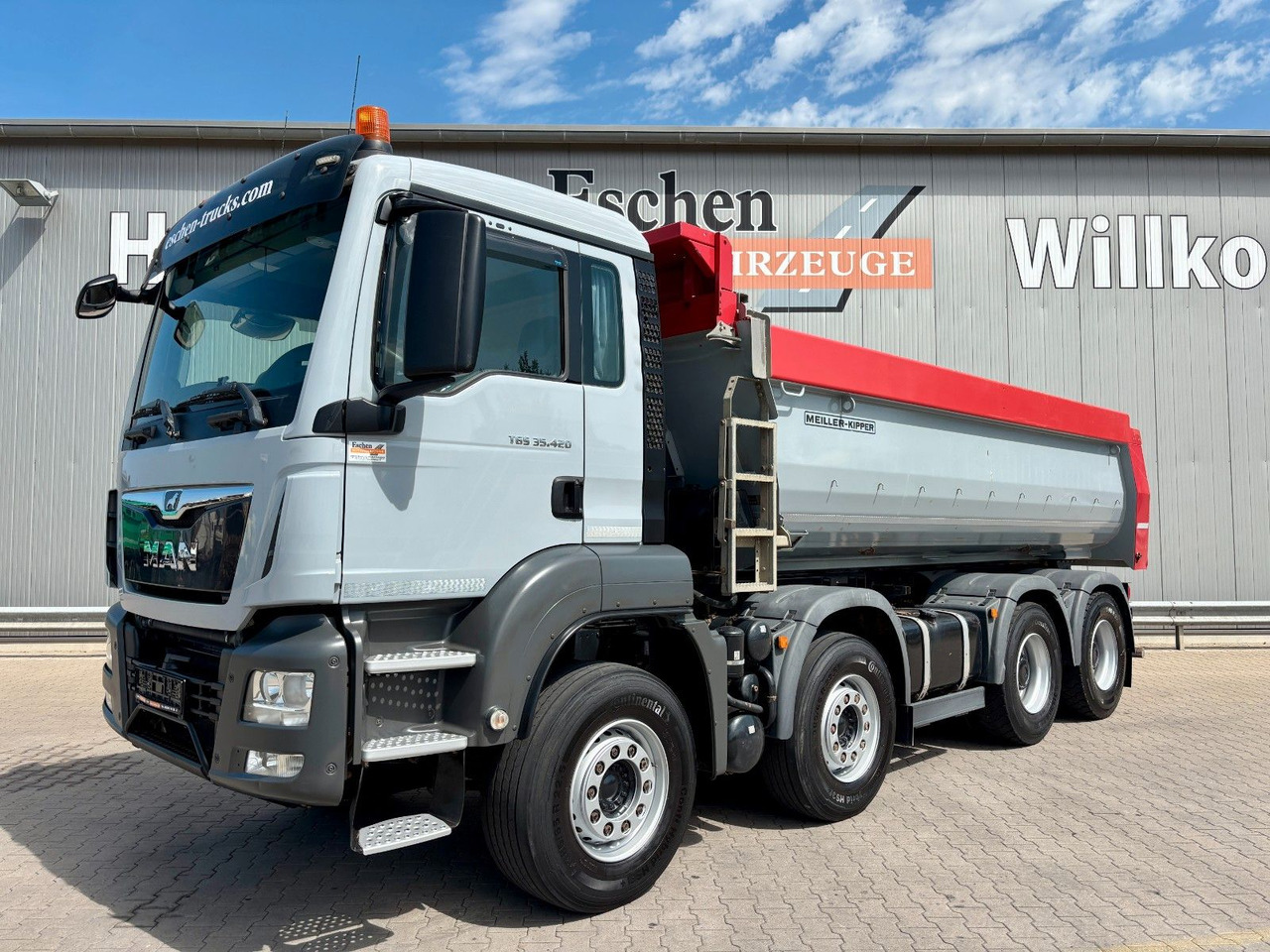 MAN TGS 35.420 8x4 BL | MEILLER*Rollplane*Navi*Klima - شاحنة قلاب: صورة 2 MAN TGS 35.420 8x4 BL | MEILLER*Rollplane*Navi*Klima - شاحنة قلاب: صورة 2