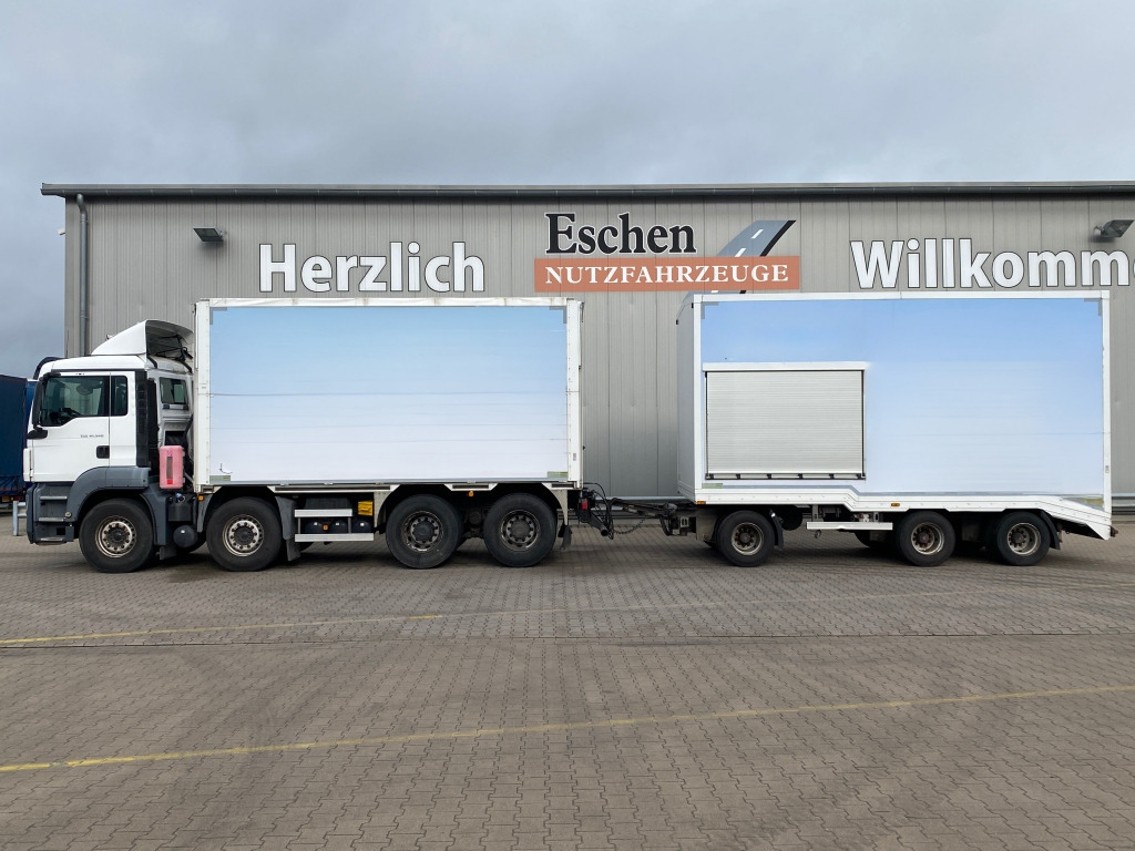 MAN TGS 41.540 8x4 BB Eichfahrzeug - شاحنة مقفلة: صورة 3 MAN TGS 41.540 8x4 BB Eichfahrzeug - شاحنة مقفلة: صورة 3