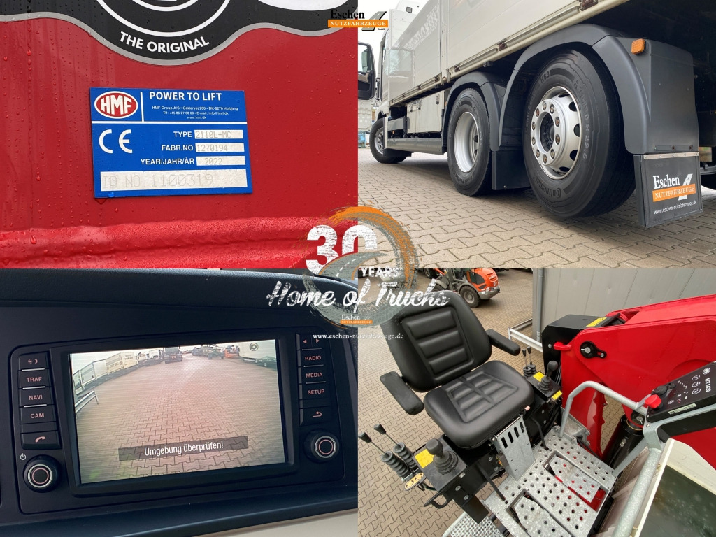 شاحنات مسطحة, شاحنة كرين MAN TGX 26.500 6x2-4 LL / HMF 2110 L-MC Kran: صورة 11 شاحنات مسطحة, شاحنة كرين MAN TGX 26.500 6x2-4 LL / HMF 2110 L-MC Kran: صورة 11