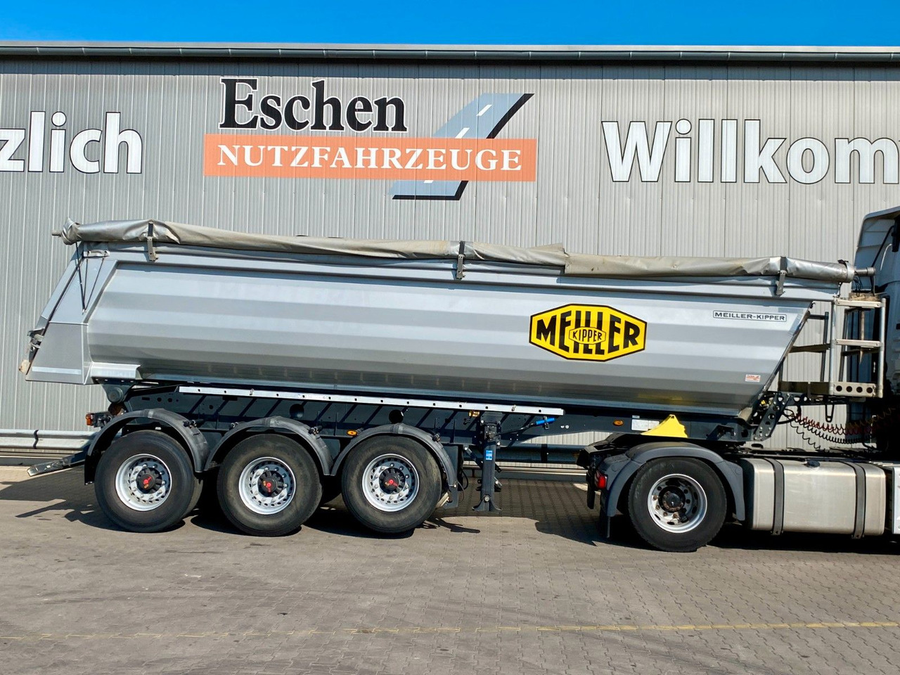 Meiller MHPS 44.3-N | Stahl 24m³*Luft-Lift*Rollplane*SAF - قلابة نصف مقطورة نصف مقطورة قلابة: صورة 5 Meiller MHPS 44.3-N | Stahl 24m³*Luft-Lift*Rollplane*SAF - قلابة نصف مقطورة نصف مقطورة قلابة: صورة 5