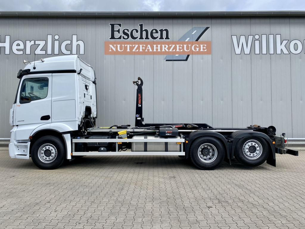 Mercedes-Benz 2545 L 6x2 Actros MP5 - شاحنة ذات خطاف: صورة 3 Mercedes-Benz 2545 L 6x2 Actros MP5 - شاحنة ذات خطاف: صورة 3