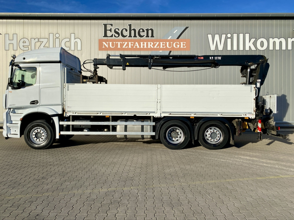 Mercedes-Benz 2545 L 6x2 Arocs / HIAB 177 K Pro Kran - شاحنات مسطحة, شاحنة كرين: صورة 2 Mercedes-Benz 2545 L 6x2 Arocs / HIAB 177 K Pro Kran - شاحنات مسطحة, شاحنة كرين: صورة 2