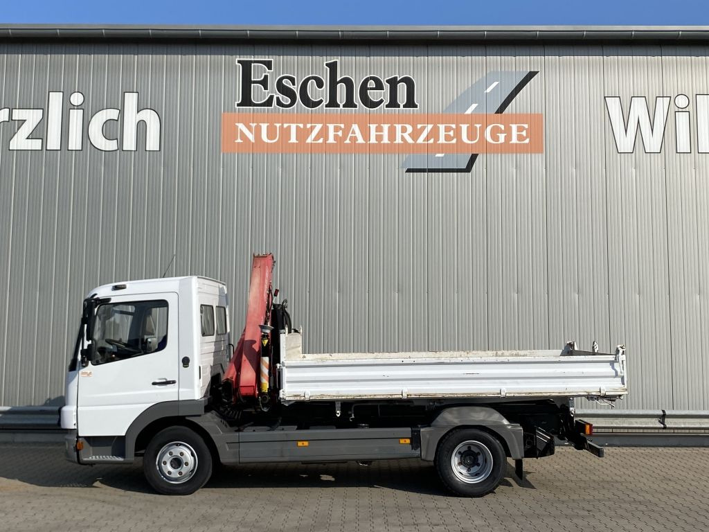 Mercedes-Benz 818 Atego | Fassi F65*MEILLER*PKW-AHK*1.Hand - شاحنة قلاب, شاحنة كرين: صورة 2 Mercedes-Benz 818 Atego | Fassi F65*MEILLER*PKW-AHK*1.Hand - شاحنة قلاب, شاحنة كرين: صورة 2