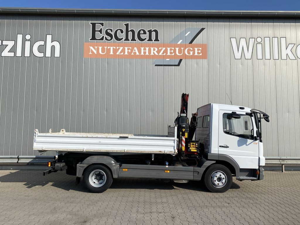 شاحنة قلاب, شاحنة كرين Mercedes-Benz 818 Atego | Fassi F65*MEILLER*PKW-AHK*1.Hand: صورة 6