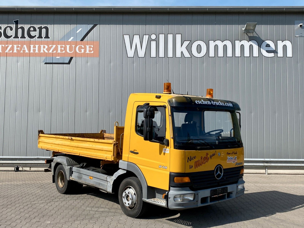 Mercedes-Benz 818 Atego | MEILLER*6-Gang manuell*AHK*Klima*ABS Mercedes-Benz 818 Atego | MEILLER*6-Gang manuell*AHK*Klima*ABS: صورة 8