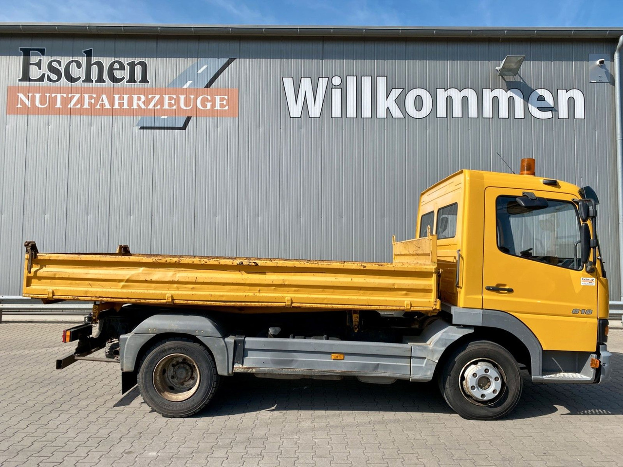 Mercedes-Benz 818 Atego | MEILLER*6-Gang manuell*AHK*Klima*ABS Mercedes-Benz 818 Atego | MEILLER*6-Gang manuell*AHK*Klima*ABS: صورة 7