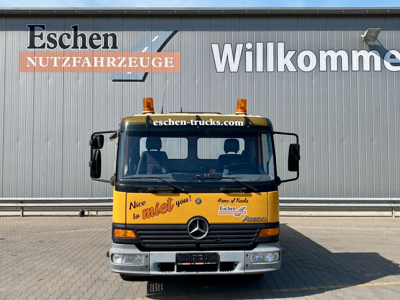 Mercedes-Benz 818 Atego | MEILLER*6-Gang manuell*AHK*Klima*ABS Mercedes-Benz 818 Atego | MEILLER*6-Gang manuell*AHK*Klima*ABS: صورة 9