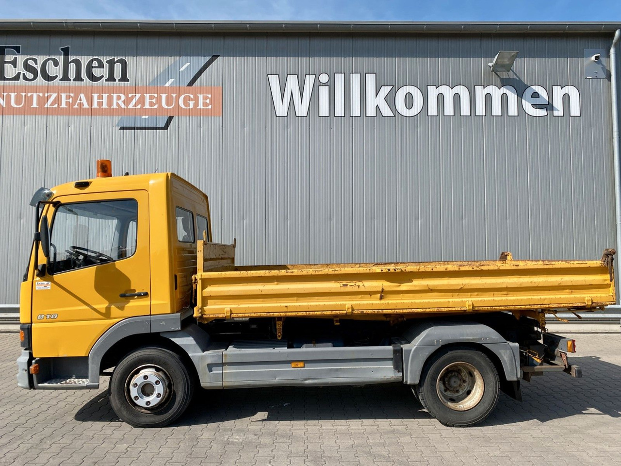 Mercedes-Benz 818 Atego | MEILLER*6-Gang manuell*AHK*Klima*ABS - قلاب صغير: صورة 3 Mercedes-Benz 818 Atego | MEILLER*6-Gang manuell*AHK*Klima*ABS - قلاب صغير: صورة 3