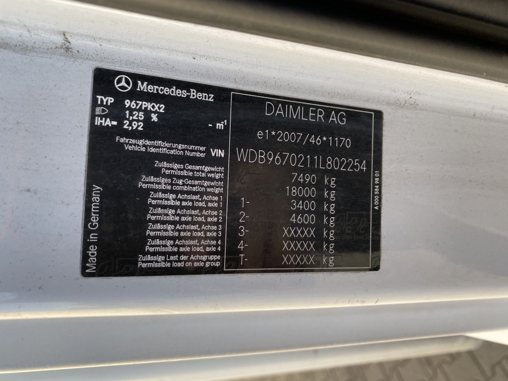 Mercedes-Benz 818 L Atego / BÄR-LBW - شاحنة مقفلة: صورة 4 Mercedes-Benz 818 L Atego / BÄR-LBW - شاحنة مقفلة: صورة 4