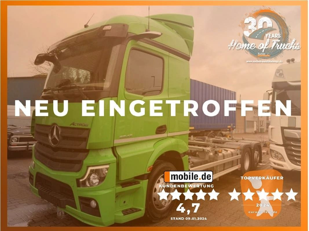 Mercedes-Benz Actros MP5 2542 L|Ohne EZ*Lenkachse*Ladebordwand - شاحنات الحاويات / جسم علوي قابل للتغيير شاحنة: صورة 1 Mercedes-Benz Actros MP5 2542 L|Ohne EZ*Lenkachse*Ladebordwand - شاحنات الحاويات / جسم علوي قابل للتغيير شاحنة: صورة 1
