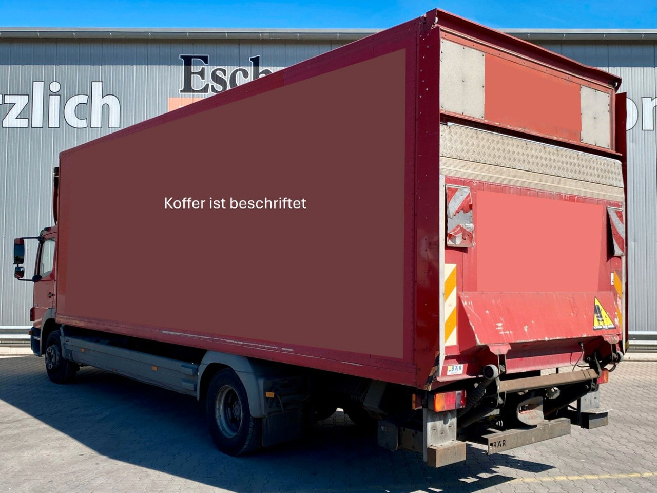 Mercedes-Benz Atego 1224 | BÄR LBW 1,50to*3x Sitze*Klima*AHK - شاحنة مقفلة: صورة 3 Mercedes-Benz Atego 1224 | BÄR LBW 1,50to*3x Sitze*Klima*AHK - شاحنة مقفلة: صورة 3