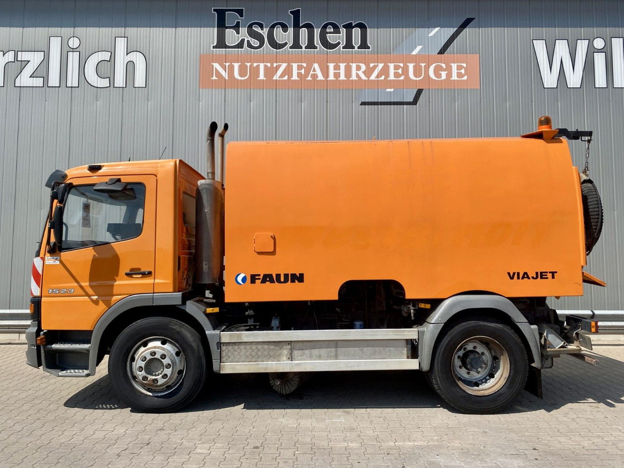 Mercedes-Benz Atego 1523| Faun Viajet 6R*Klima*manuell*1.Hand! - سياره كنس شوارع: صورة 2 Mercedes-Benz Atego 1523| Faun Viajet 6R*Klima*manuell*1.Hand! - سياره كنس شوارع: صورة 2