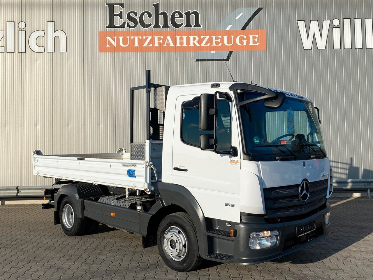 قلاب صغير Mercedes-Benz Atego NEW 816 K MEILLER-3-S-Kipper*Klima*3 Sitze: صورة 8