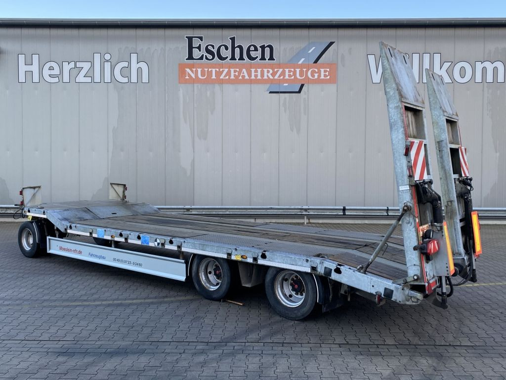 Möslein TF3-P | verzinktes Chassis*hydr. Rampen*Blatt - مقطورة مسطحة منخفضة: صورة 3 Möslein TF3-P | verzinktes Chassis*hydr. Rampen*Blatt - مقطورة مسطحة منخفضة: صورة 3