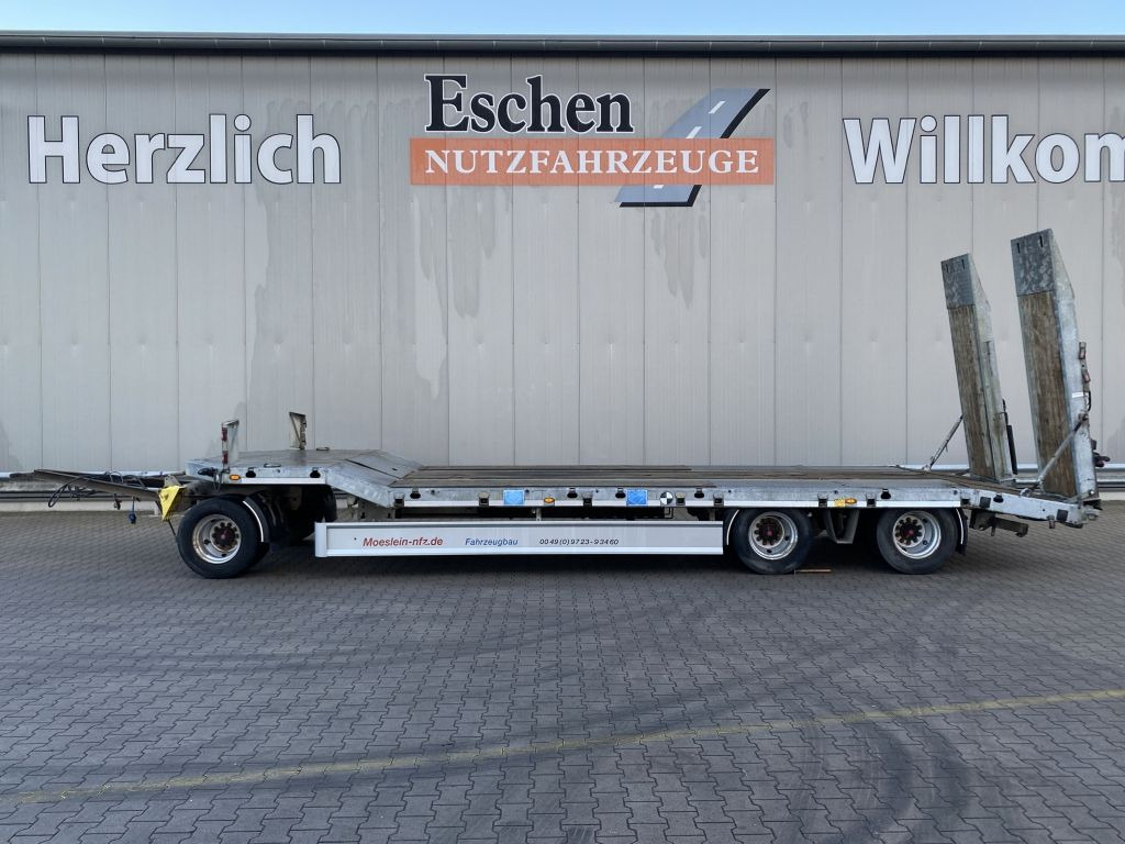 Möslein TF3-P | verzinktes Chassis*hydr. Rampen*Blatt - مقطورة مسطحة منخفضة: صورة 2 Möslein TF3-P | verzinktes Chassis*hydr. Rampen*Blatt - مقطورة مسطحة منخفضة: صورة 2