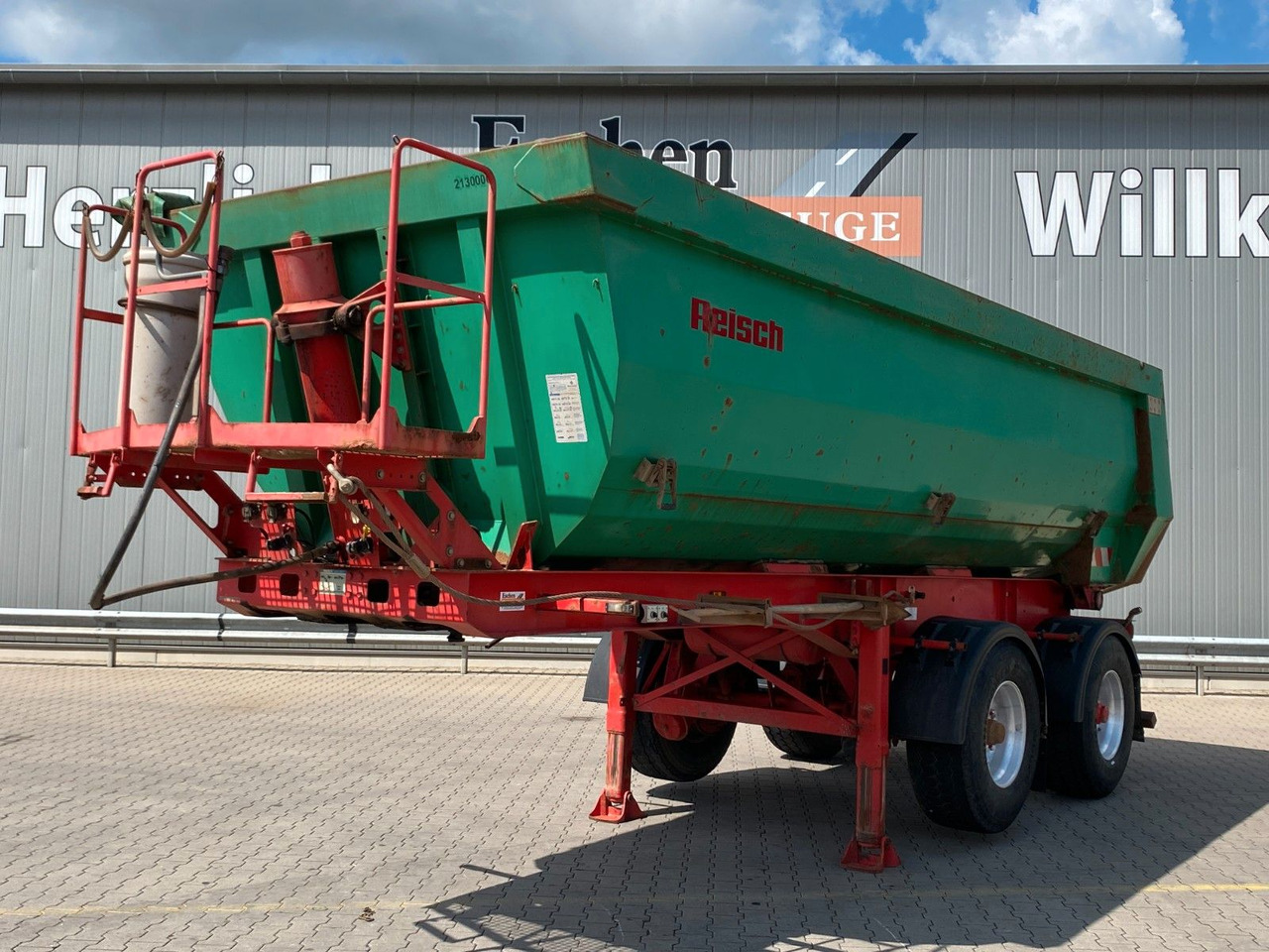 Reisch RHKS-31/20 SSL | Stahl 23m³*Luft-Lift*Kurzsattel - قلابة نصف مقطورة نصف مقطورة قلابة: صورة 1 Reisch RHKS-31/20 SSL | Stahl 23m³*Luft-Lift*Kurzsattel - قلابة نصف مقطورة نصف مقطورة قلابة: صورة 1