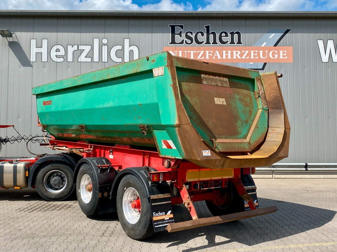 Reisch RHKS-31/20 SSL | Stahl 23m³*Luft-Lift*Kurzsattel - قلابة نصف مقطورة نصف مقطورة قلابة: صورة 3 Reisch RHKS-31/20 SSL | Stahl 23m³*Luft-Lift*Kurzsattel - قلابة نصف مقطورة نصف مقطورة قلابة: صورة 3