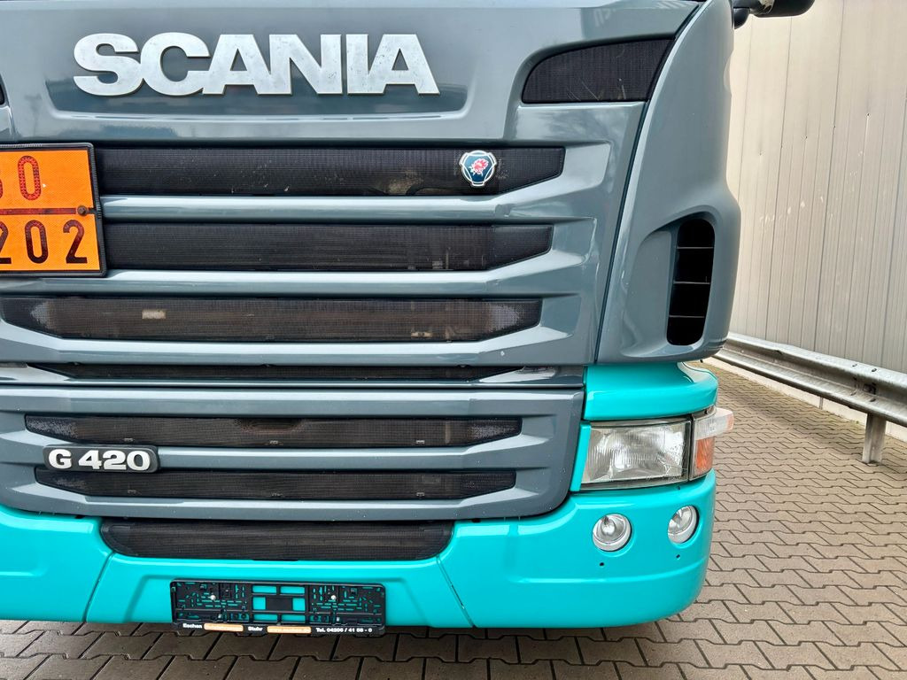 شاحنة صهريج Scania G420 Esterer A3 | 2x Kammern*Oben/Unten*Retarder: صورة 9