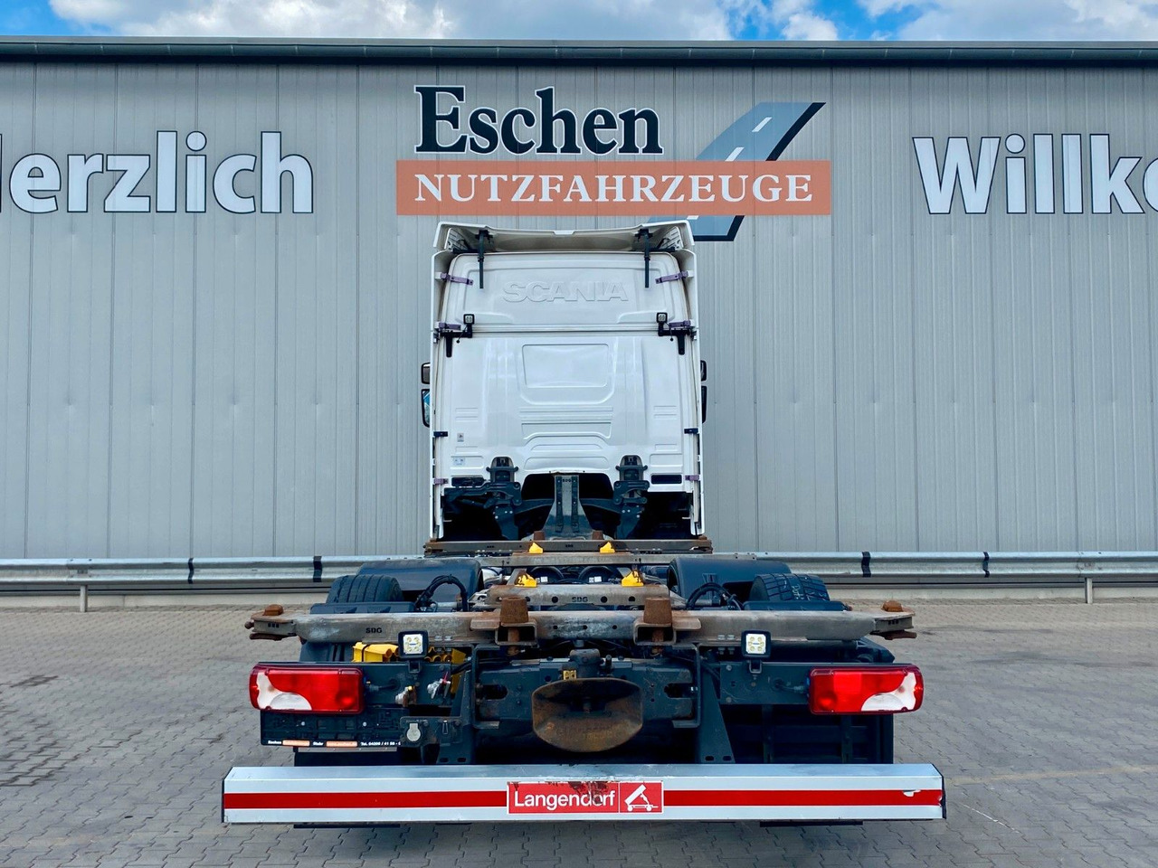 Scania R 450 B 6x2*4 BDF | Retarder*AHK*Lift*SDG Rahmen - شاحنات الحاويات / جسم علوي قابل للتغيير شاحنة: صورة 4 Scania R 450 B 6x2*4 BDF | Retarder*AHK*Lift*SDG Rahmen - شاحنات الحاويات / جسم علوي قابل للتغيير شاحنة: صورة 4
