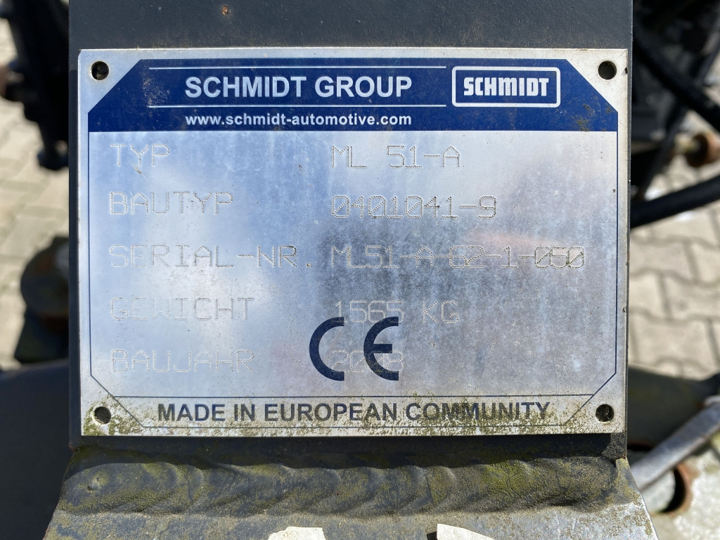 Schmidt Schneeräumschild ML51-A E-hydraulisch Schmidt Schneeräumschild ML51-A E-hydraulisch: صورة 7