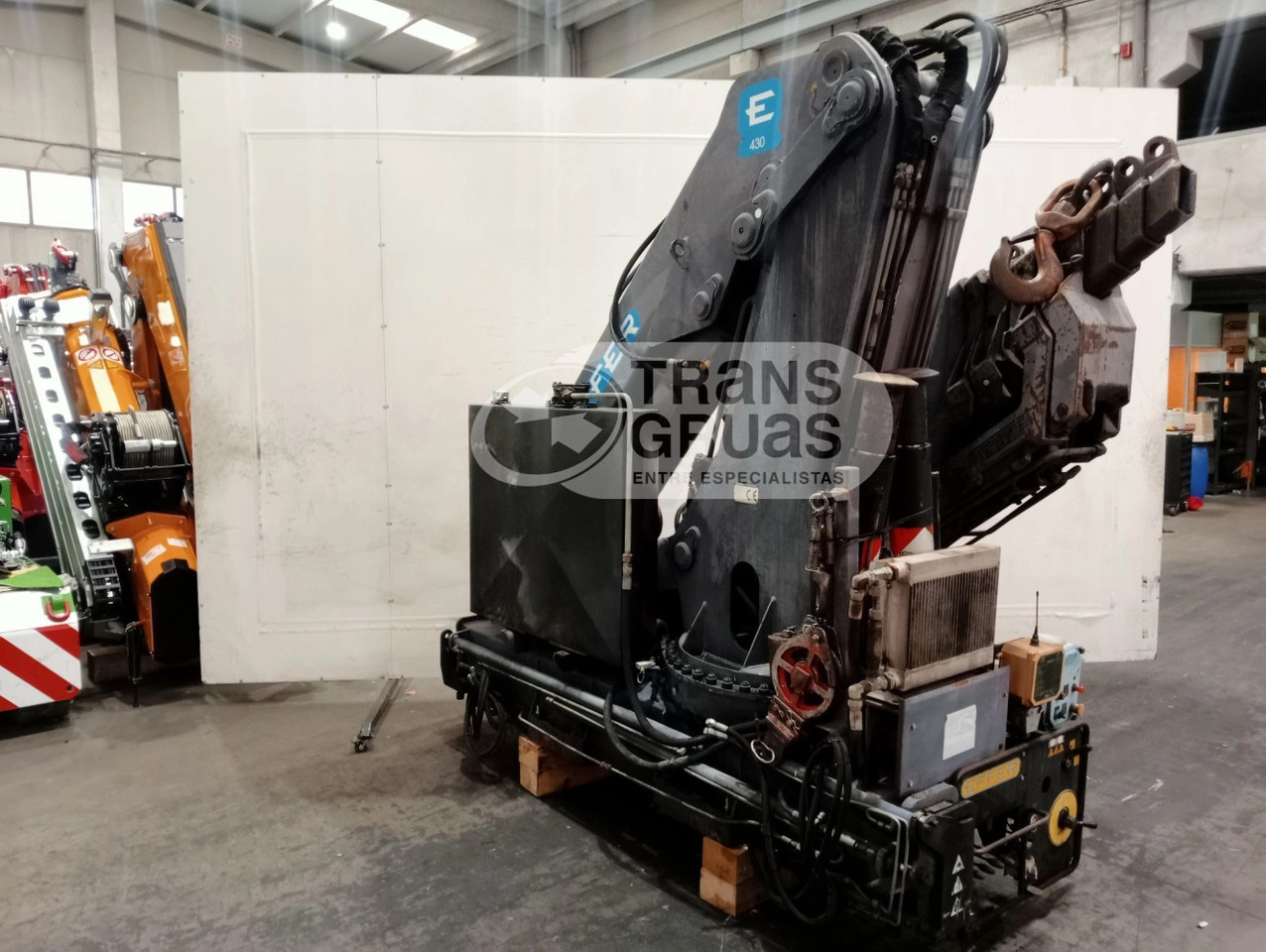 Grúa EFFER 430 6S - ونش كرين - شاحنة: صورة 4 Grúa EFFER 430 6S - ونش كرين - شاحنة: صورة 4