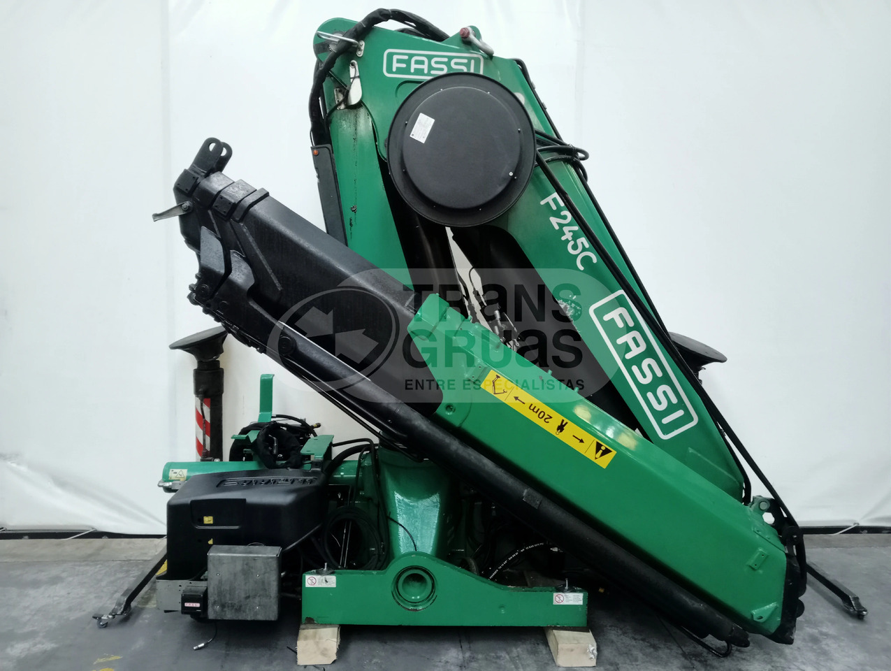 Grúa Fassi F245AC.0.24 E-ACTIVE - ونش كرين - شاحنة: صورة 4 Grúa Fassi F245AC.0.24 E-ACTIVE - ونش كرين - شاحنة: صورة 4