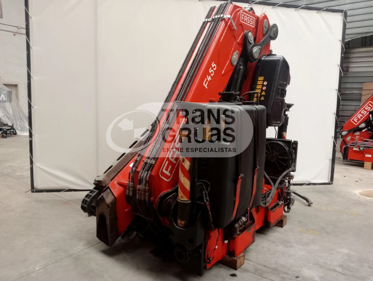 Grúa Fassi F455RA.2.26 E-DYNAMIC - ونش كرين - شاحنة: صورة 5 Grúa Fassi F455RA.2.26 E-DYNAMIC - ونش كرين - شاحنة: صورة 5