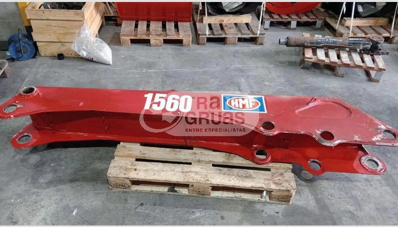 Grúa HMF 1563 K2 solo para recambios - ونش كرين - شاحنة: صورة 2 Grúa HMF 1563 K2 solo para recambios - ونش كرين - شاحنة: صورة 2