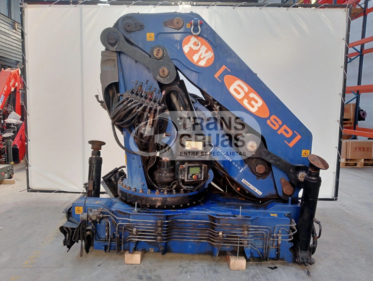 Grúa PM 63 SP - ونش كرين - شاحنة: صورة 1 Grúa PM 63 SP - ونش كرين - شاحنة: صورة 1