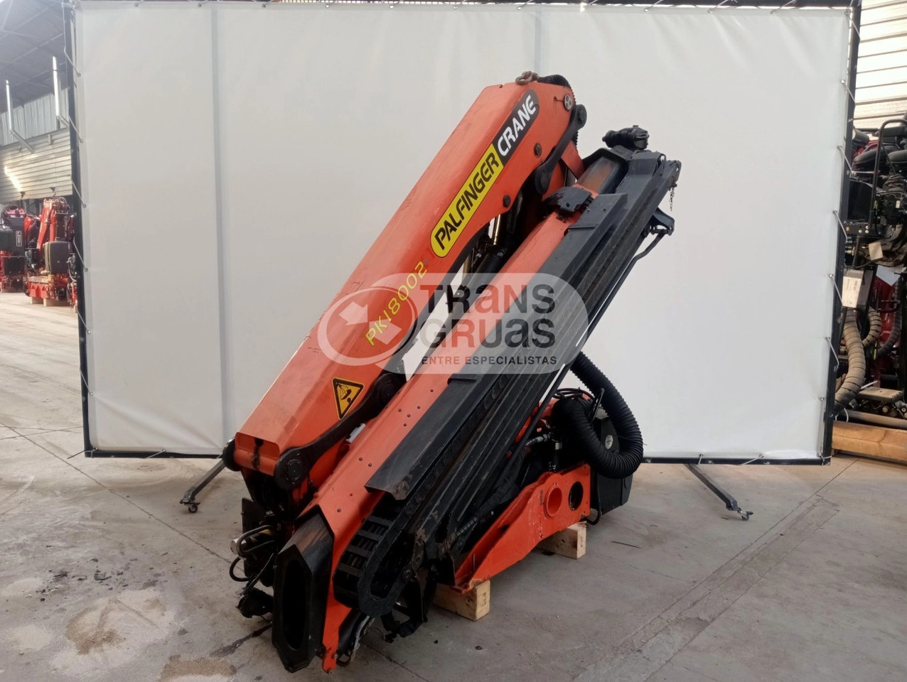 Grúa Palfinger PK 18002 EH - ونش كرين - شاحنة: صورة 4 Grúa Palfinger PK 18002 EH - ونش كرين - شاحنة: صورة 4