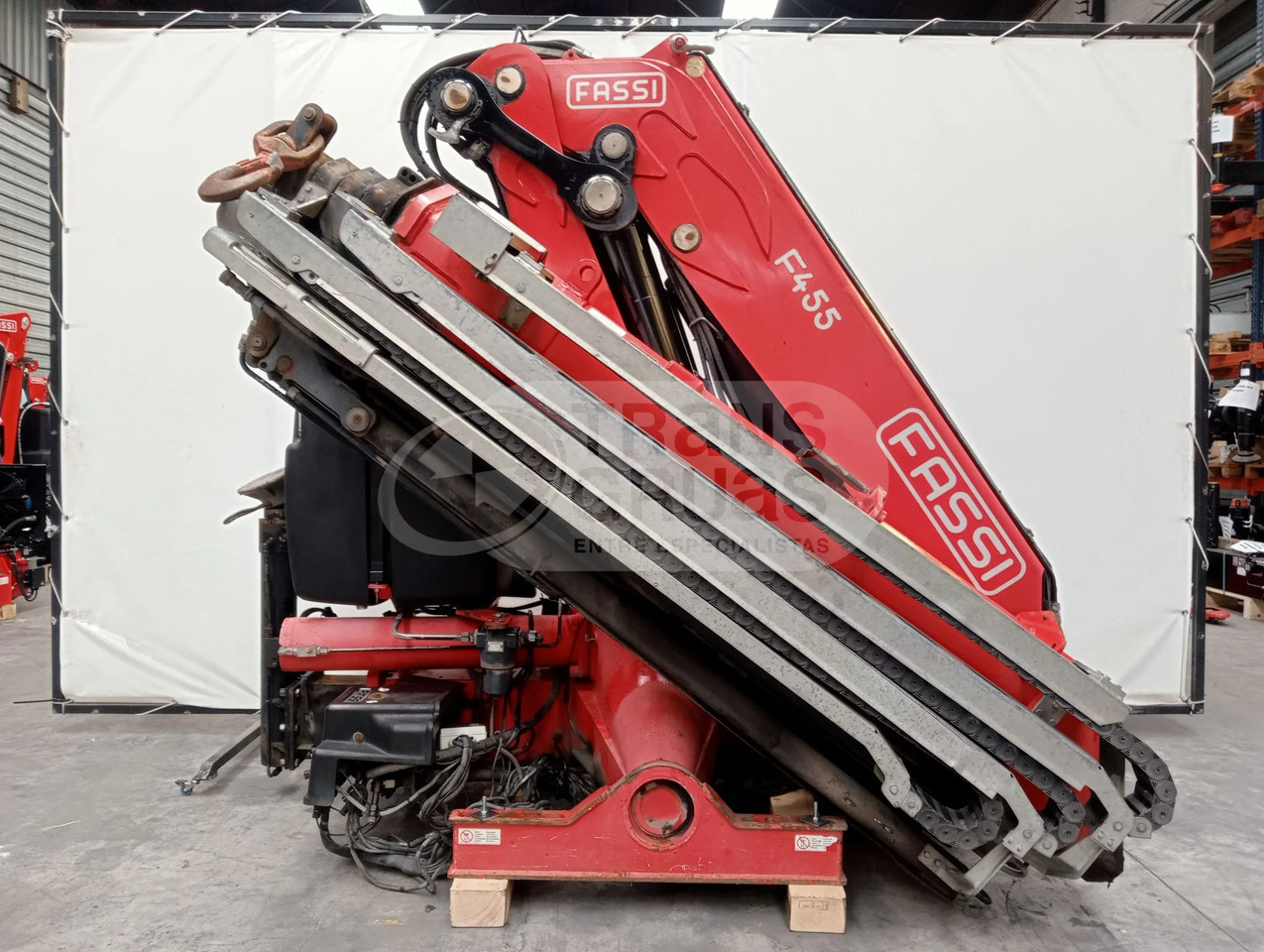 Grúa fassi F455A.2.26 E-DYNAMIC - ونش كرين - شاحنة: صورة 3 Grúa fassi F455A.2.26 E-DYNAMIC - ونش كرين - شاحنة: صورة 3