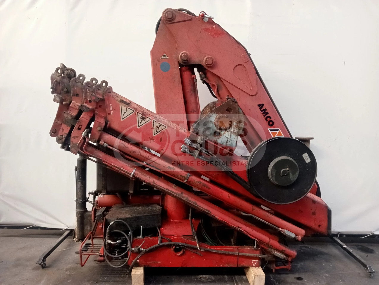 Grúa hidráulica Amco Veba 814 4S - ونش كرين: صورة 4 Grúa hidráulica Amco Veba 814 4S - ونش كرين: صورة 4