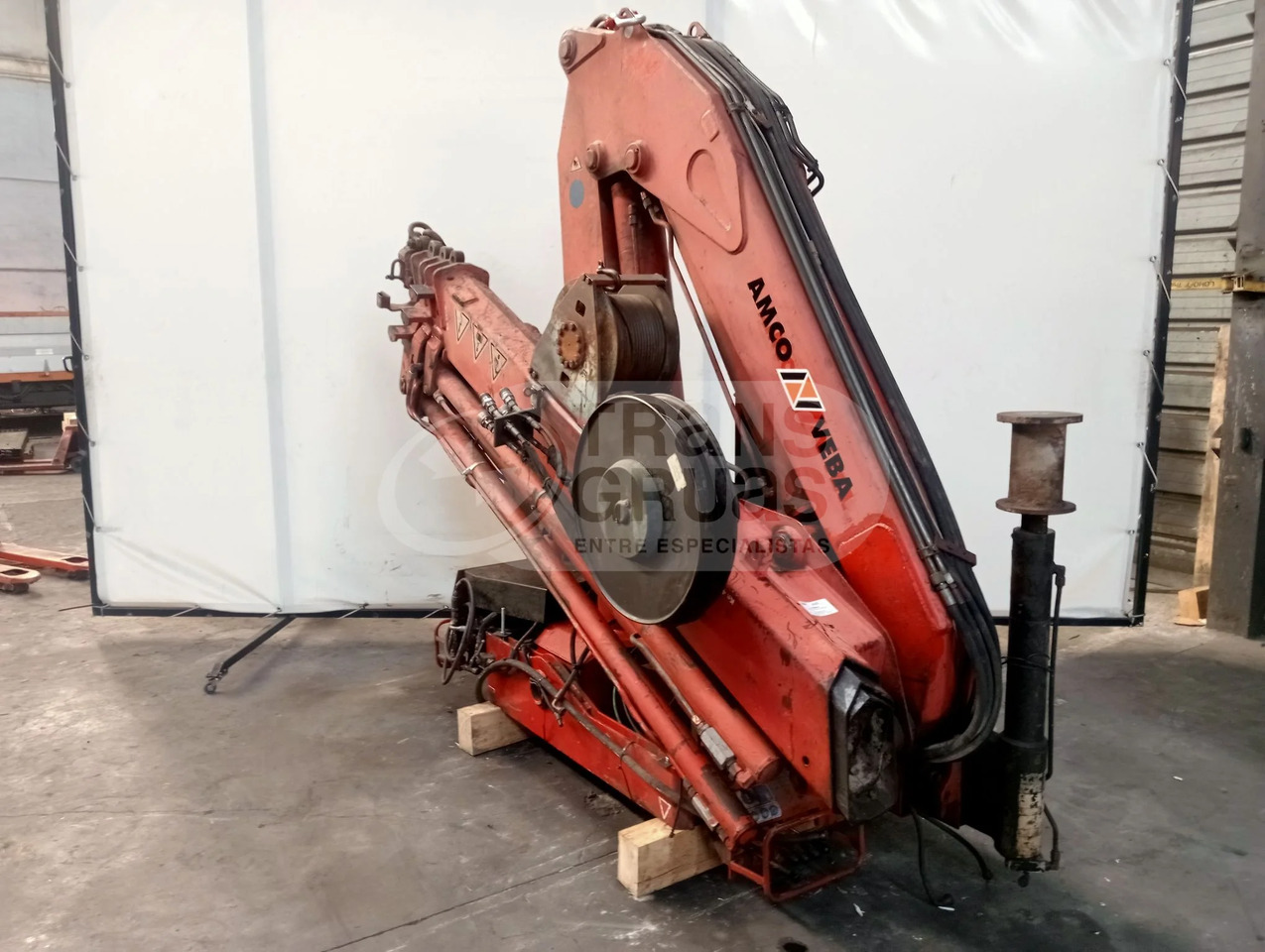Grúa hidráulica Amco Veba 814 4S - ونش كرين: صورة 2 Grúa hidráulica Amco Veba 814 4S - ونش كرين: صورة 2