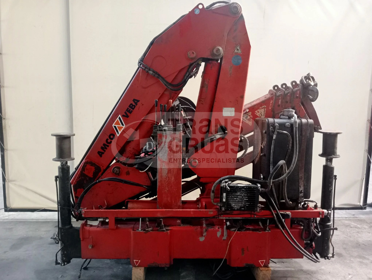 Grúa hidráulica Amco Veba 814 4S - ونش كرين: صورة 1 Grúa hidráulica Amco Veba 814 4S - ونش كرين: صورة 1