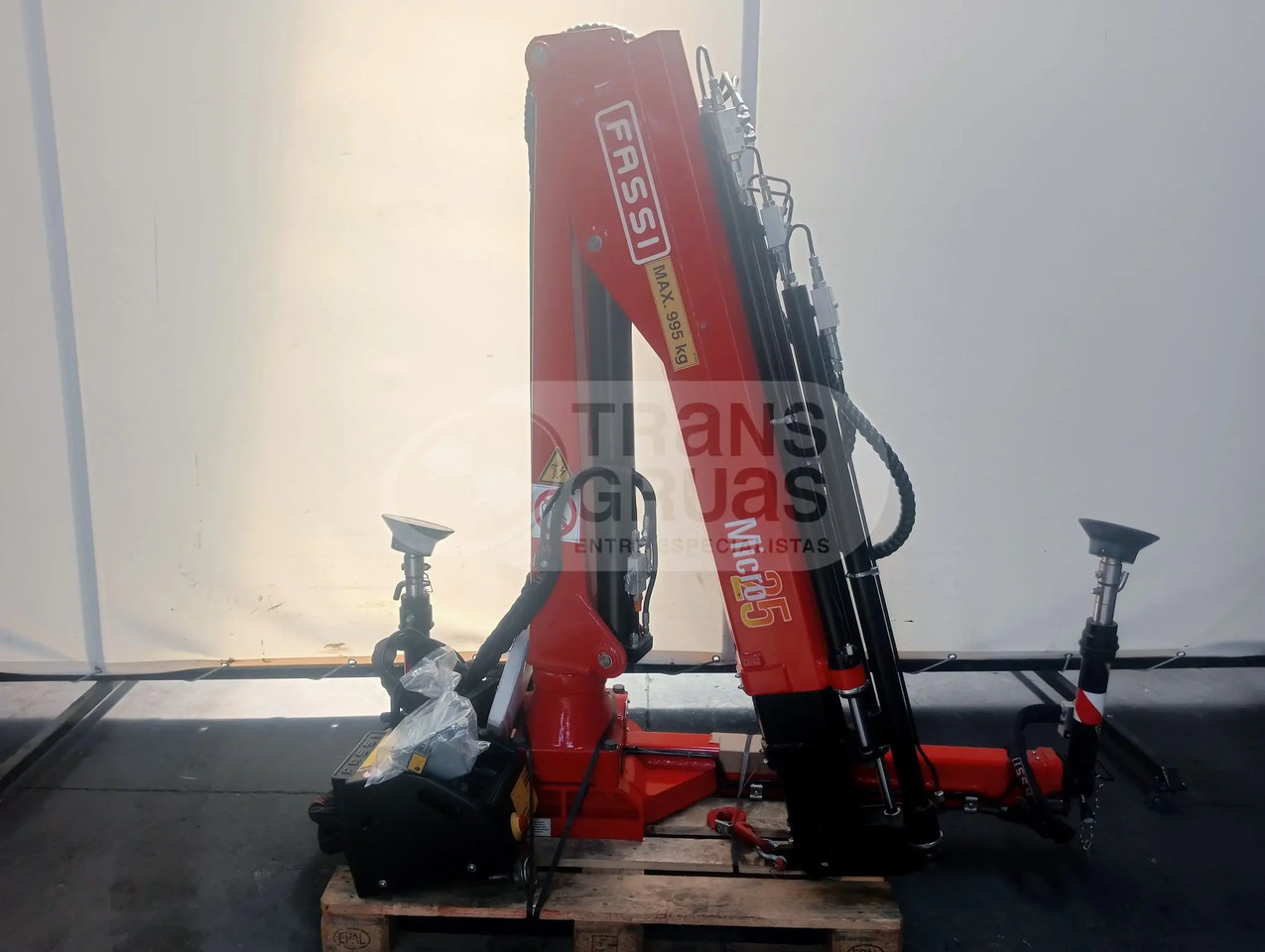 Grúa hidráulica Fassi micro M25A.13 Seminueva - ونش كرين: صورة 3 Grúa hidráulica Fassi micro M25A.13 Seminueva - ونش كرين: صورة 3