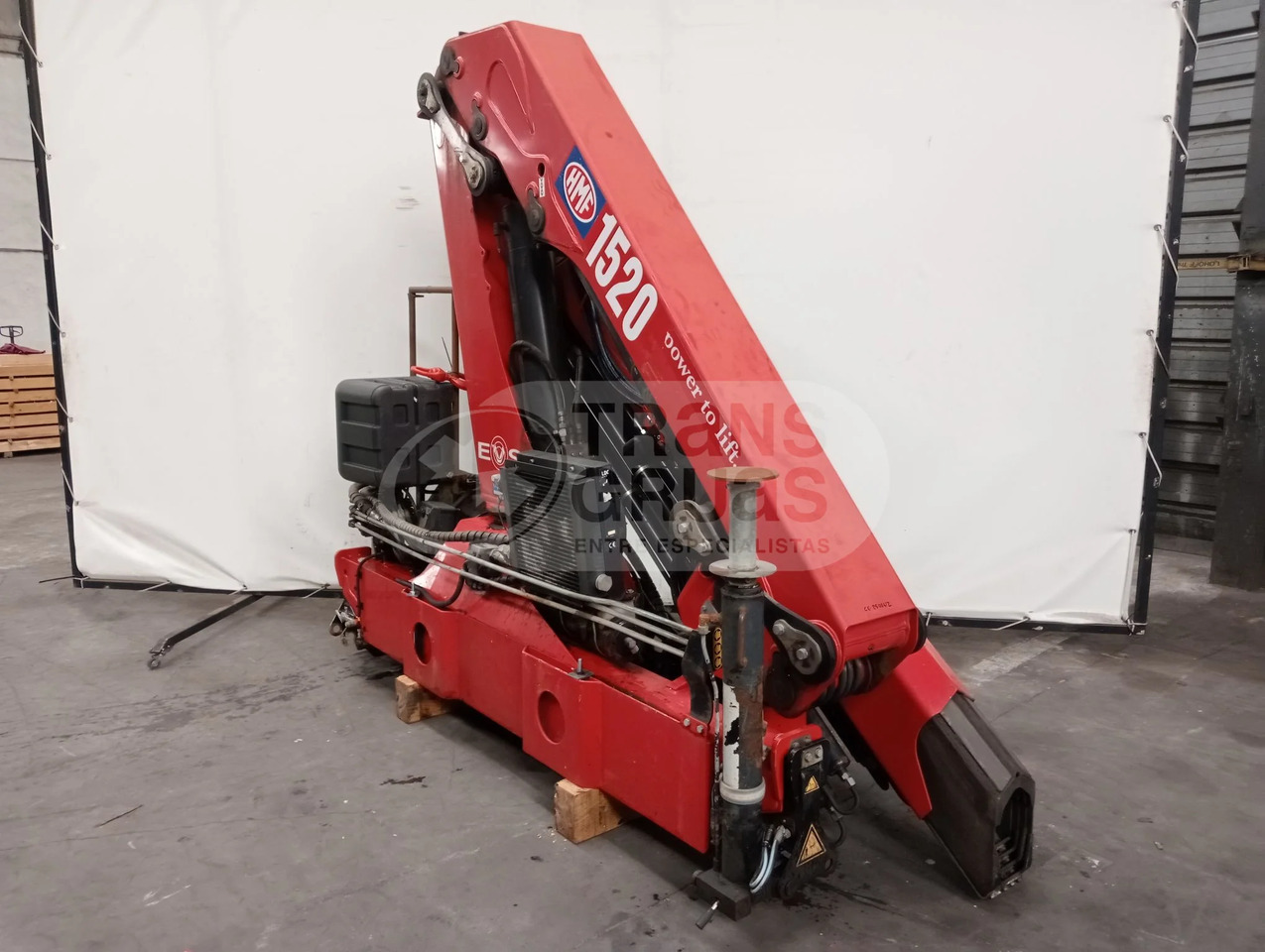 Grúa hidráulica HMF 1520 K4 - ونش كرين: صورة 3 Grúa hidráulica HMF 1520 K4 - ونش كرين: صورة 3