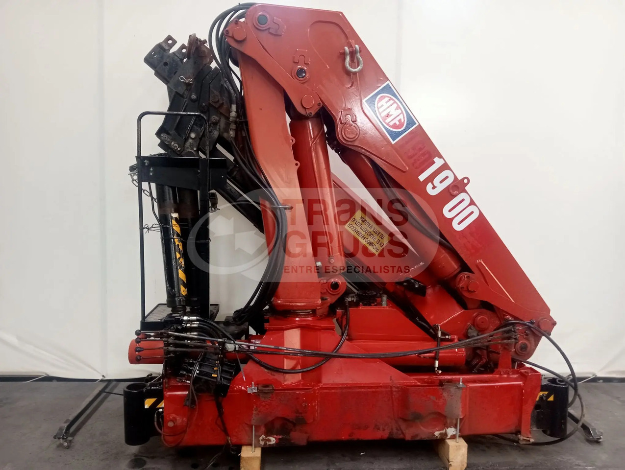 Grúa hidráulica HMF 1903 K5 - ونش كرين: صورة 2 Grúa hidráulica HMF 1903 K5 - ونش كرين: صورة 2