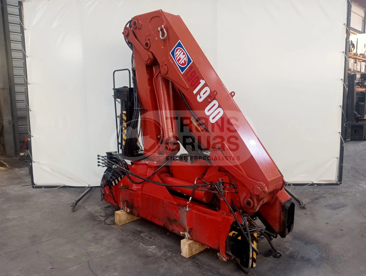 Grúa hidráulica HMF 1903 K5 - ونش كرين: صورة 3 Grúa hidráulica HMF 1903 K5 - ونش كرين: صورة 3