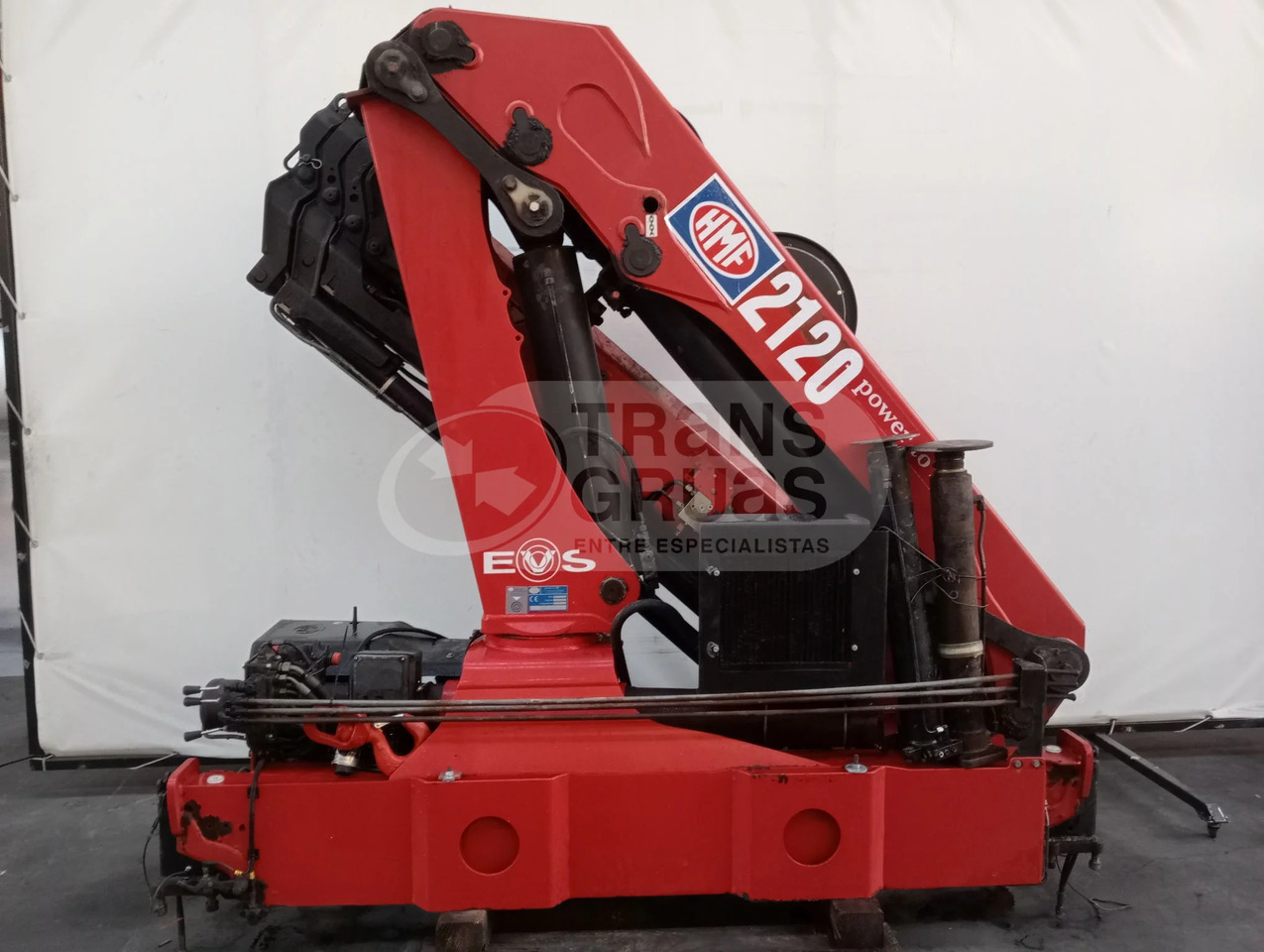 Grúa hidráulica HMF 2120 K4 - ونش كرين: صورة 1 Grúa hidráulica HMF 2120 K4 - ونش كرين: صورة 1