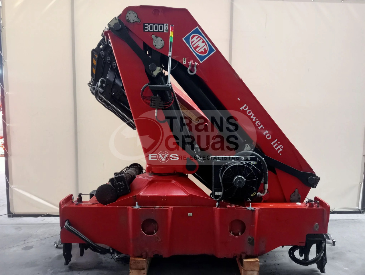 Grúa hidráulica HMF 3000 K6 - ونش كرين: صورة 2 Grúa hidráulica HMF 3000 K6 - ونش كرين: صورة 2