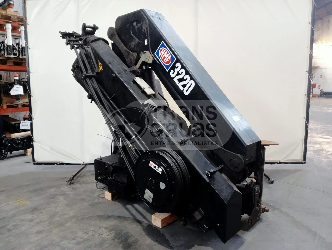 Grúa hidráulica HMF 3220 K5 - ونش كرين: صورة 3 Grúa hidráulica HMF 3220 K5 - ونش كرين: صورة 3