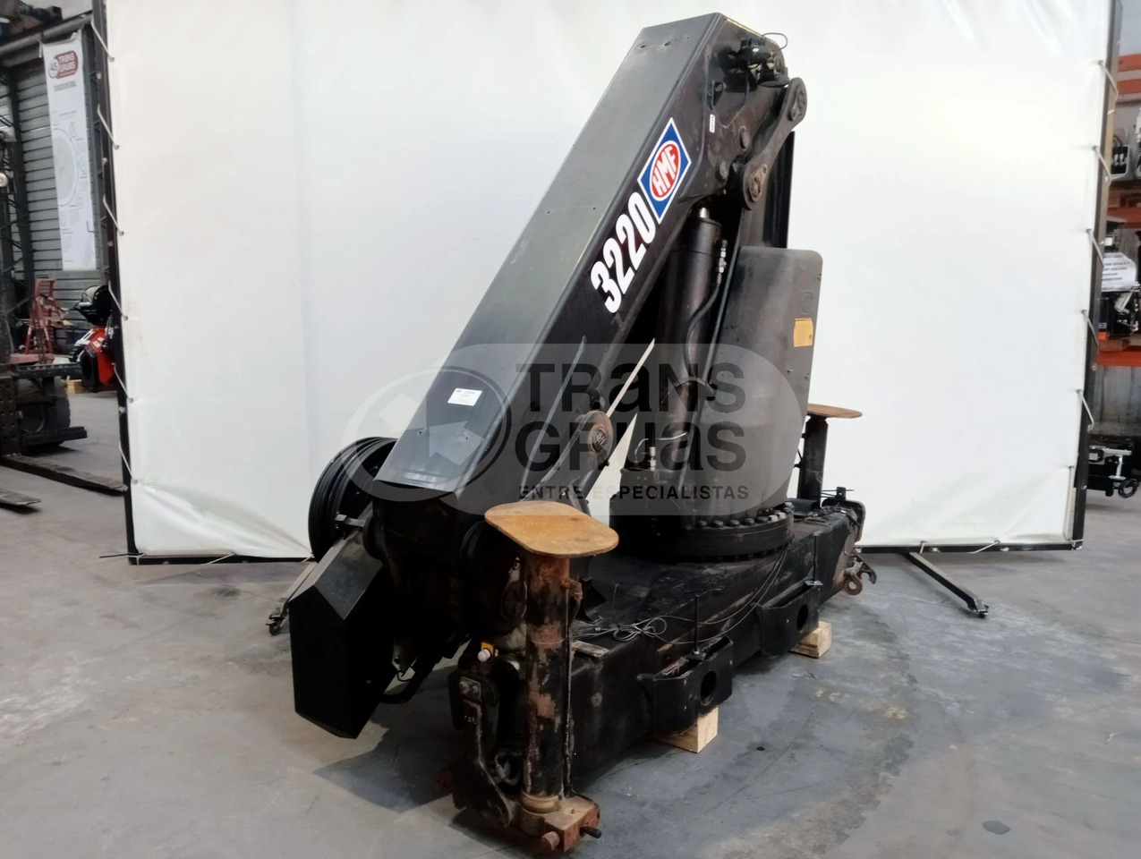 Grúa hidráulica HMF 3220 K5 - ونش كرين: صورة 4 Grúa hidráulica HMF 3220 K5 - ونش كرين: صورة 4