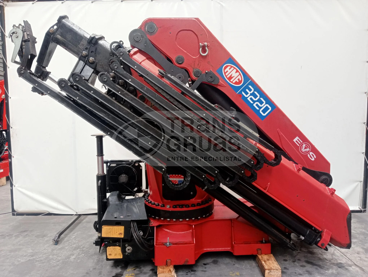 Grúa hidráulica HMF 3220 K6 - ونش كرين: صورة 3 Grúa hidráulica HMF 3220 K6 - ونش كرين: صورة 3