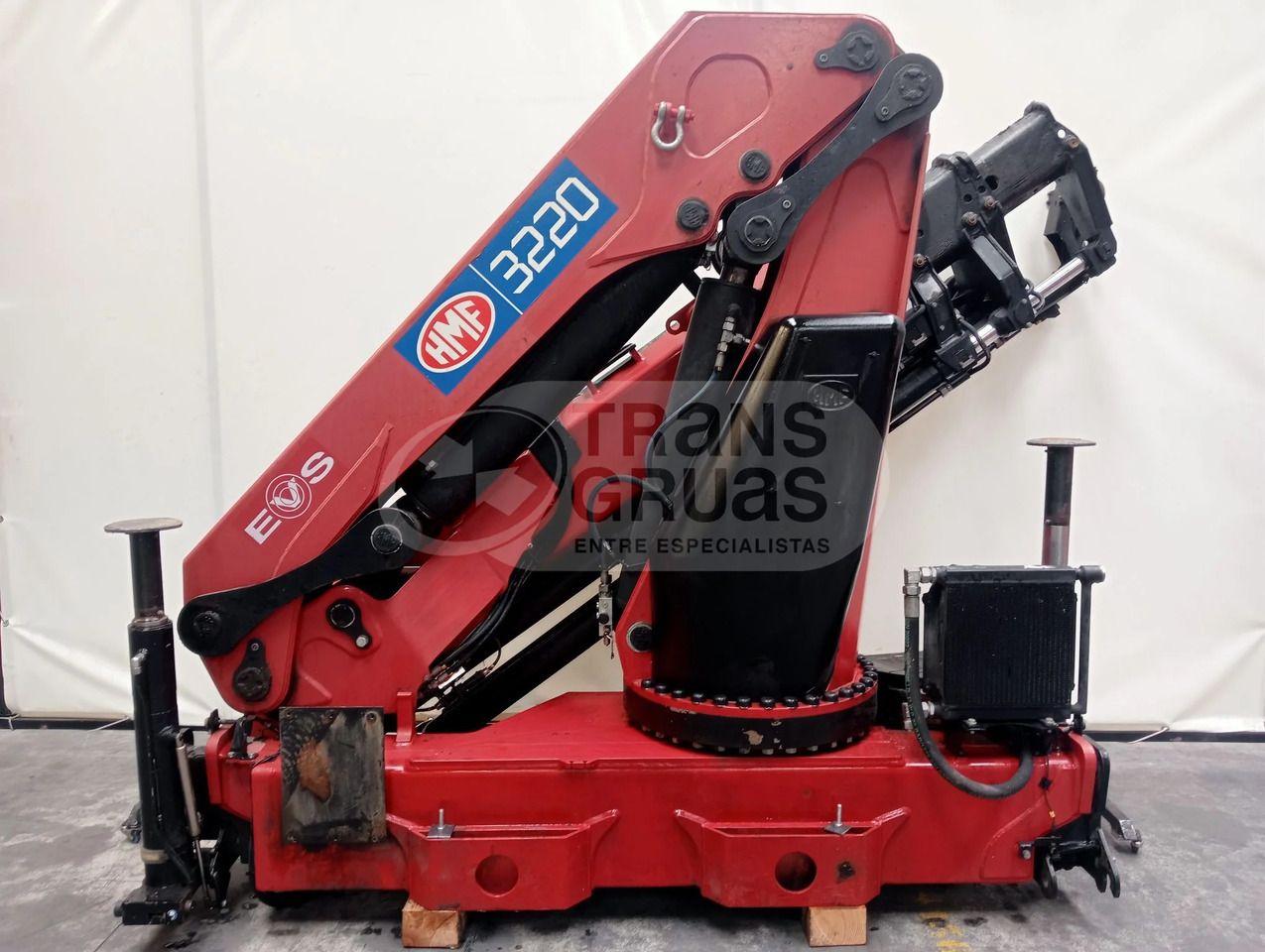 Grúa hidráulica HMF 3220 K6 - ونش كرين: صورة 1 Grúa hidráulica HMF 3220 K6 - ونش كرين: صورة 1