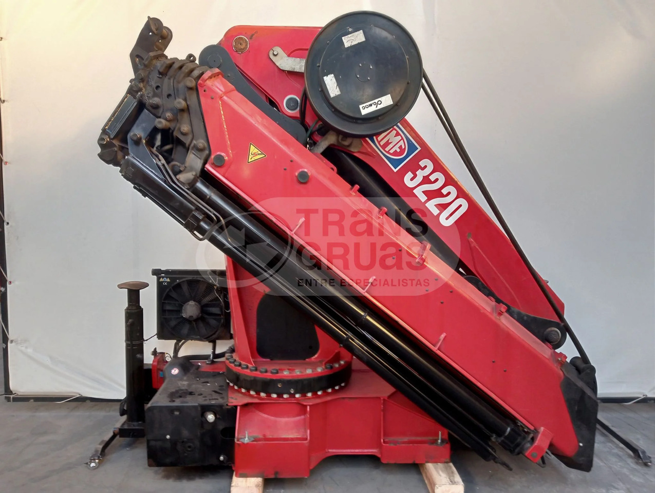 Grúa hidráulica HMF 3220 K - ونش كرين: صورة 2 Grúa hidráulica HMF 3220 K - ونش كرين: صورة 2