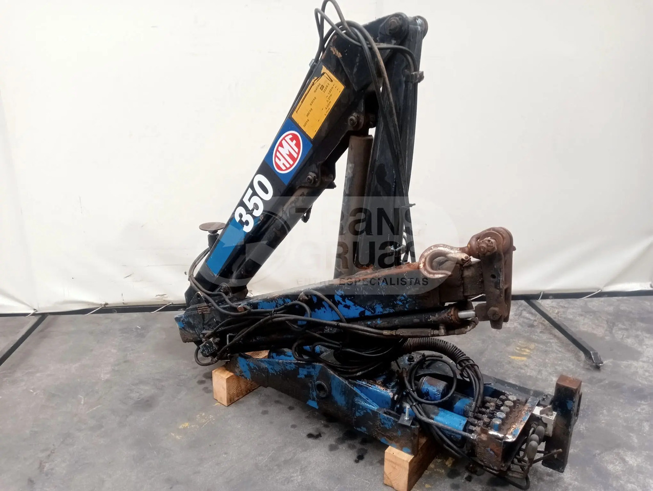 Grúa hidráulica HMF 352 K2 - ونش كرين: صورة 1 Grúa hidráulica HMF 352 K2 - ونش كرين: صورة 1