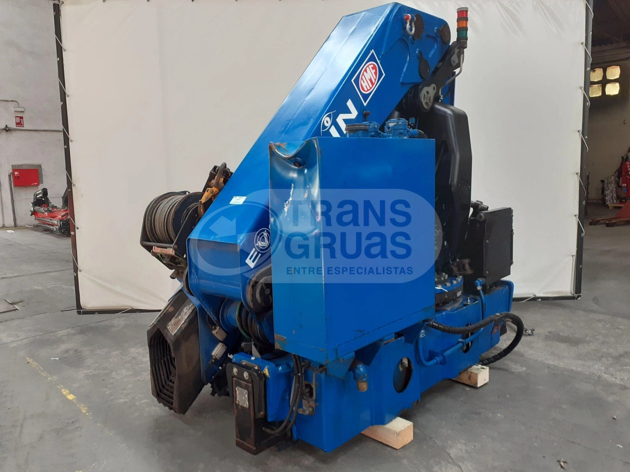 Grúa hidráulica HMF ODIN K8 - ونش كرين: صورة 4 Grúa hidráulica HMF ODIN K8 - ونش كرين: صورة 4